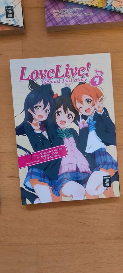 LoveLive Mangas 9 Stück School idol diary  projekt  Egmont Oda in Roetgen