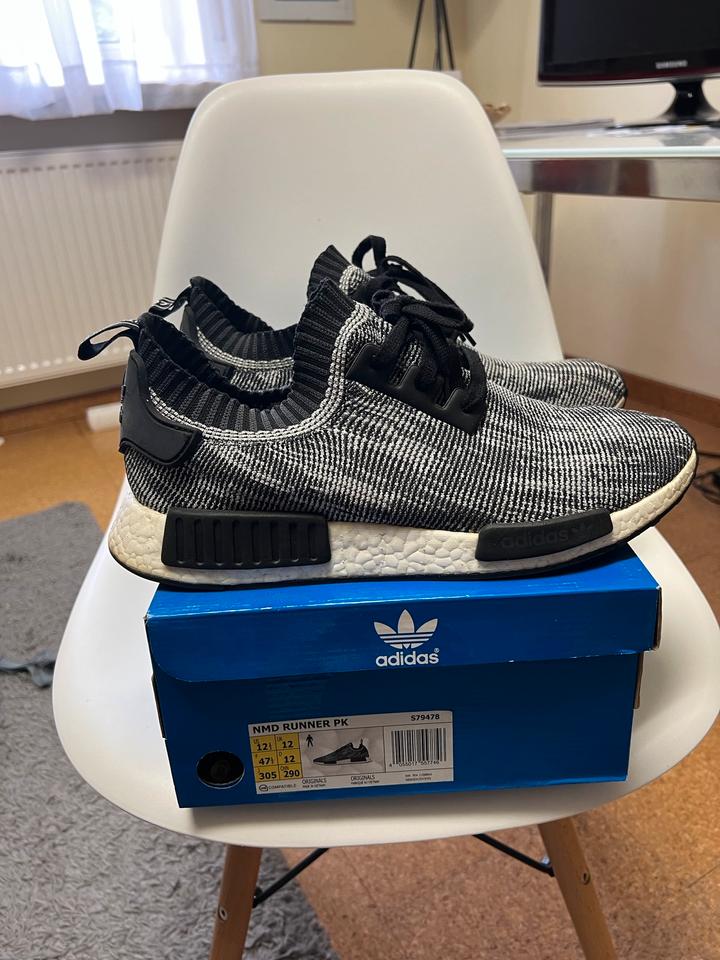 Adidas NMD R1 Primeknit Oreo Camo in Ludwigsvorstadt Isarvorstadt Isarvorstadt kleinanzeigen