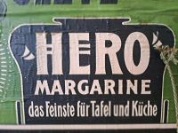 Alte Reklame um 1910 HERO Margarine Muller aus Cleve alter Laden Leipzig - Leipzig, Zentrum Vorschau