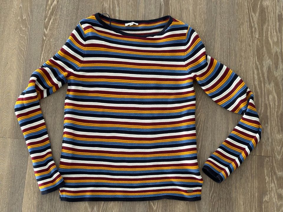 Tom Tailor Pullover bunt gestreift in Gr. XS in Oststeinbek