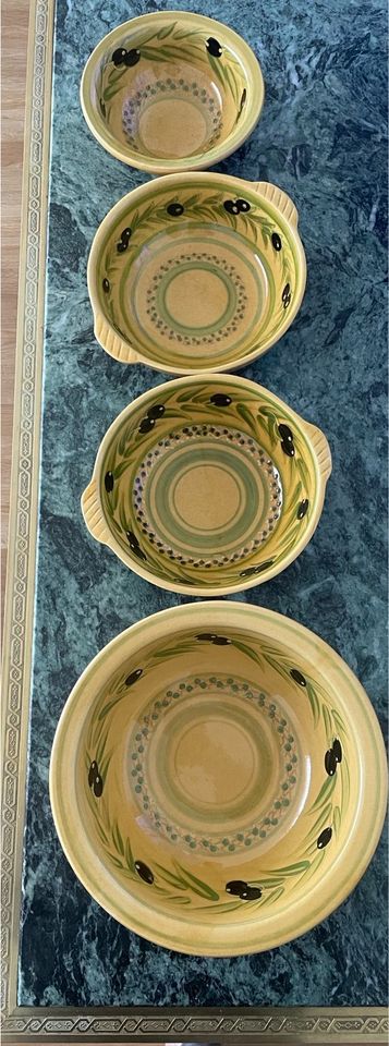 Terre é provence Keramik Schüssel set Oliven Vintage in Hamburg