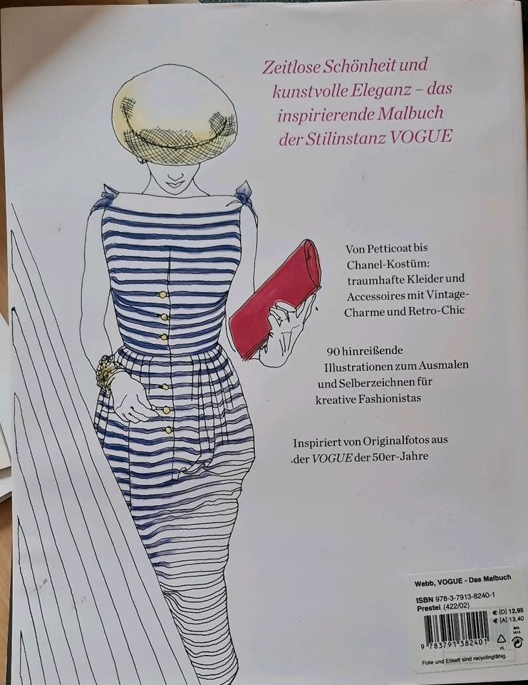 VOGUE Das Malbuch, NEU, ungemalt! in Göttingen