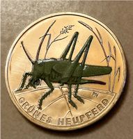 5 Euro Grashüpfer Grünes Heupferd Sachsen - Mylau Vorschau