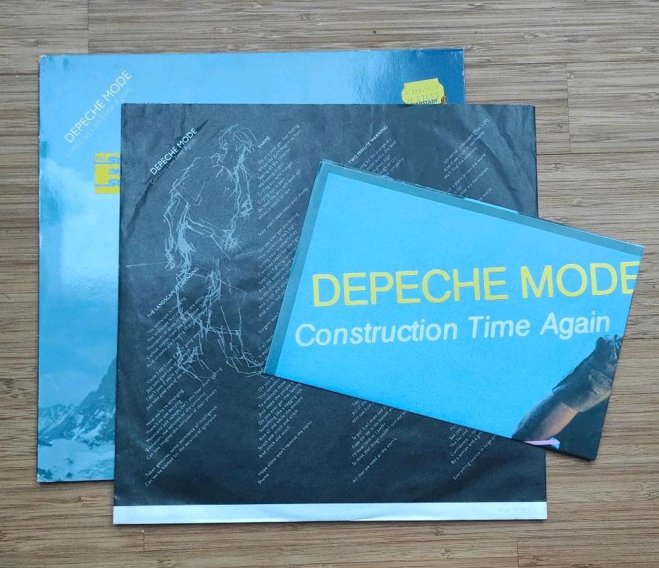 Depeche Mode - Construction Time Again - LP Vinyl Schallplatte in Stuttgart
