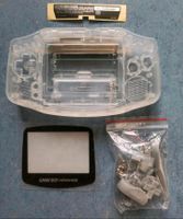 Gameboy Advance Shell Hülle Gehäuse Transparent mit Zubehör Baden-Württemberg - Nürtingen Vorschau