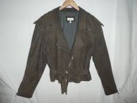 Wunderschöne Ziegen-Velourleder-Bikerjacke von Elegance in Gr. 42 Hessen - Pohlheim Vorschau