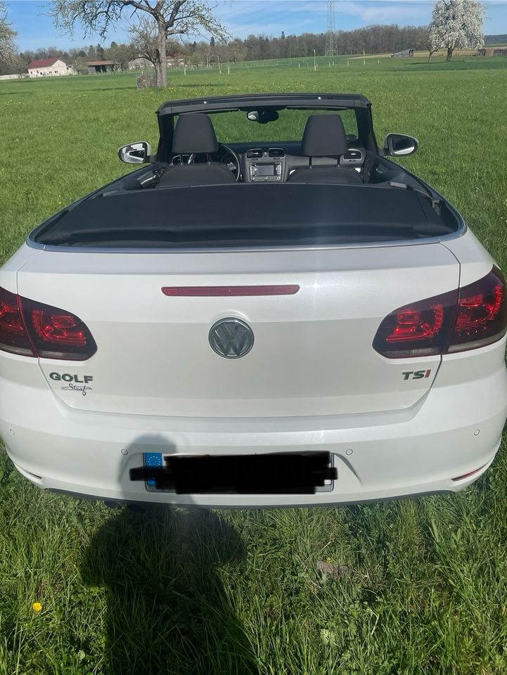 VW Golf Cabrio / guter Zustand - Scheckheft gepflegt in Rottenburg am Neckar