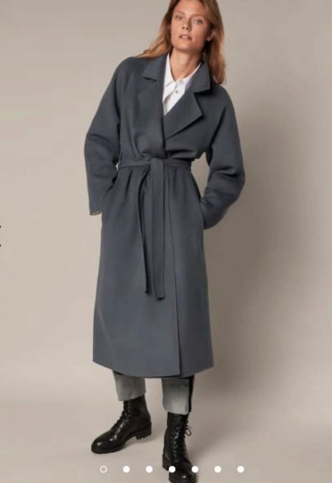Langer Mantel aus Wolle von Massimo Dutti, Größe XS in Dortmund