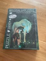 NEU  Puzzle mit Swarovski Kristallen 1000 Einhorn Unicorn Baden-Württemberg - Freiburg im Breisgau Vorschau