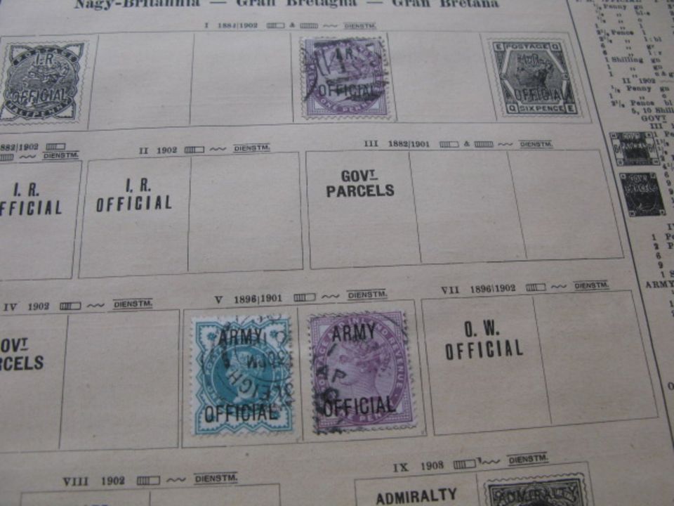 Great Britain STAMPS  -  Briefmarken Konvolut in Memmelsdorf