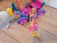 Barbie Kutsche mit Einhorn und Barbie Niedersachsen - Wedemark Vorschau