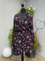 Sommerkleid Mini Schwarz rosa Blumen Gr. 48 H&M Niedersachsen - Uelzen Vorschau