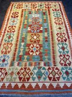 Afghan Kelim 156x105 Kilim Teppich Orient handgeknüpft rug Wolle Berlin - Wilmersdorf Vorschau