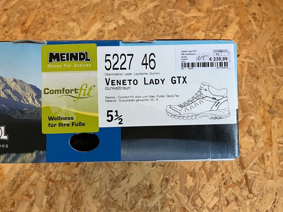 Meindl Wanderschuhe Vento Lady GXT Gr. 39 in Dresden