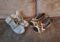 Sandalen Schuhe Keil Absatzschuhe beige Gr. 37, braun Gr. 36 Bayern - Germering Vorschau