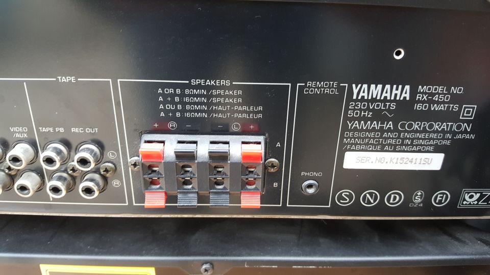 Yamaha RX 450 Stereo Receiver Verstärker Amplifier High End Hifi in Berlin