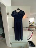 Cocktail-Kleid in blau mit Spitze Niedersachsen - Wolfsburg Vorschau