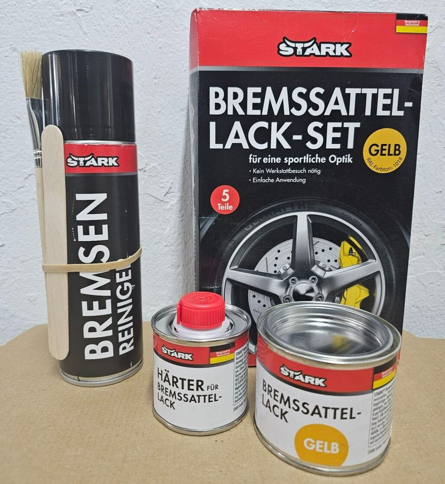 STARK Bremssattellack 2K Set GELB (5-teilig) NEU in Brandenburg - Petkus |  eBay Kleinanzeigen ist jetzt Kleinanzeigen