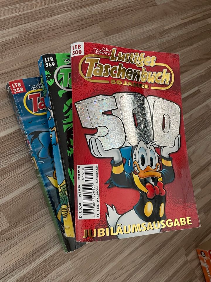 Comic lustige Taschenbücher Hefte Donald duck in Büren