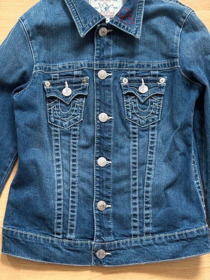 Jeansjacke von True Religion für Damen,Gr.M,blau,Neuwertig in Sprockhövel