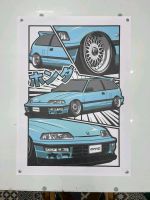 Honda Civic CRX Nissan GTR 34 Banner Westerwaldkreis - Heiligenroth Vorschau