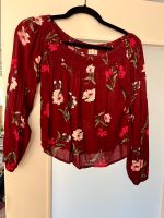 Neu! Tolle Bluse rot Blumen von Hollister XS passt auch S neu! Düsseldorf - Benrath Vorschau