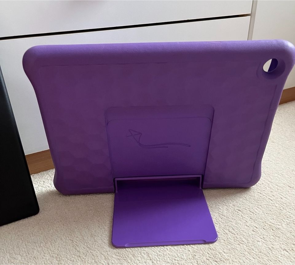 amazon fire HD10 Kids Edition Tablett violette Hülle 32 GB OVP in Vetschau