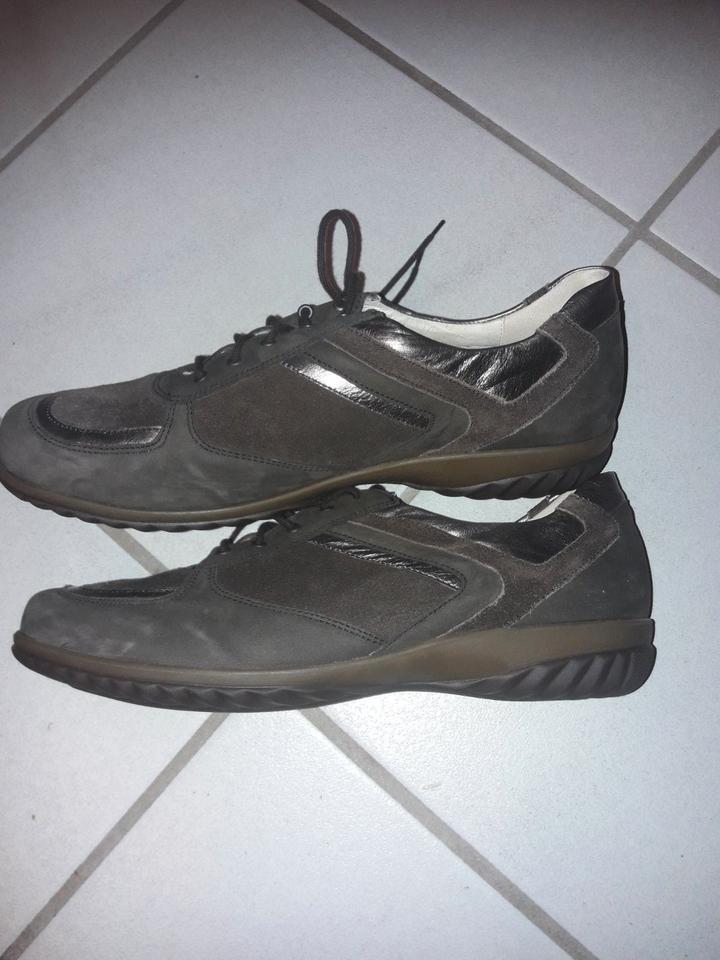 Waldläufer Damen Halbschuhe braun/gold Gr. 8 1/2 Weite H in Wallertheim