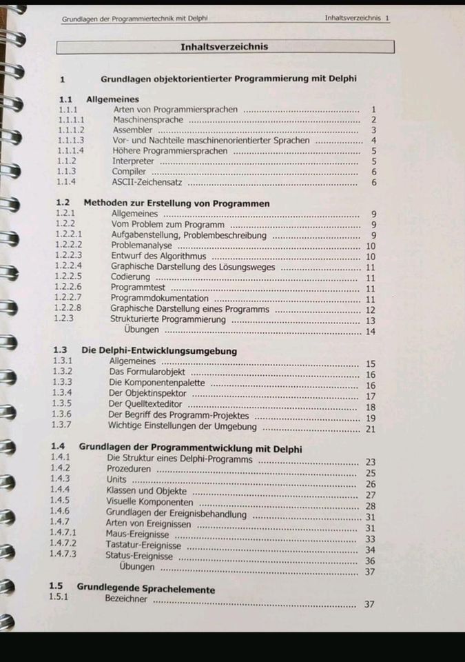 Delphi Grundlagen der Programmiertechnik ISBN 978 3 928881 23 4 in Wadern