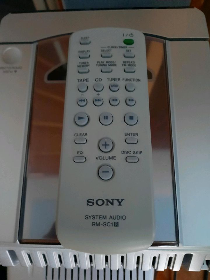 MUSIKANLAGE SONY WIE NEU in Weingarten