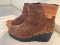 Gabor Stiefeletten Gr. 39 Wildleder Plateau cognac Brandenburg - Brandenburg an der Havel Vorschau