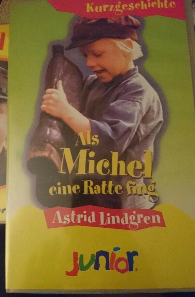 VHS Casetten, als Michel eine Ratte fing Kinderfilm in Hamburg