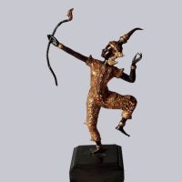 Thailändische Bronze Figur Skulptur Prinz Rama mit Bogen Höhe30cm Nordrhein-Westfalen - Oberhausen Vorschau