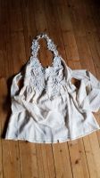 Zara Neckholder Bluse creme Gr. M Bayern - Pfakofen Vorschau