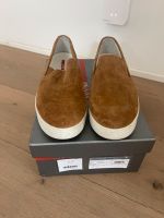 Original Prada Schuhe Sneaker Slip on 39 beige Leder cognac Innenstadt - Köln Altstadt Vorschau