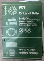 Ersatzteile Katalog Audi 100 Mod 72/73 Bayern - Waldbüttelbrunn Vorschau