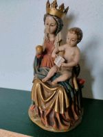 Alte Madonna und Jesuskind vergoldet Bayern - Wasserburg Vorschau