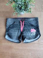 Jeans Shorts Gr 152 schwarz wie neu kurze Hose Bayern - Unterreit Vorschau