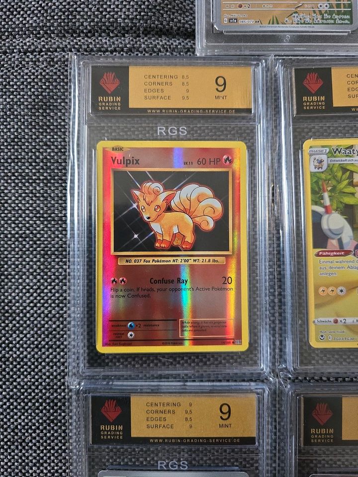 Pokemon karte Rubin RGS grading gegradet graded in Freital