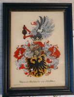 Hinterglasbild mit dem Wappen der Buchdrucker + Schriftsetzer. Kr. München - Kirchheim bei München Vorschau