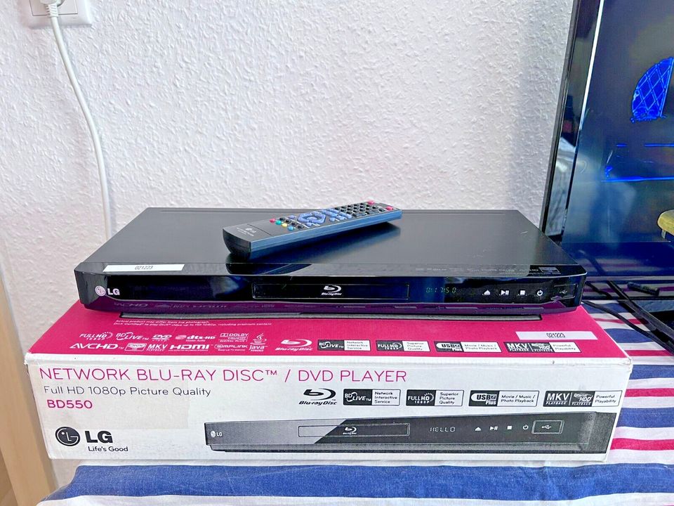 LG BD550 Blu-ray-Player.TOP!!. in Rednitzhembach