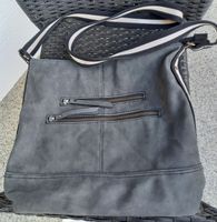 Handtasche, Tasche mit  Gurt, Umhängetasche, Farbe Anthrazit Rheinland-Pfalz - Hatzenbühl Vorschau