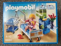Playmobil 6660 Krankenzimmer mit Babybett Geschwister Geburt Nordrhein-Westfalen - Borchen Vorschau