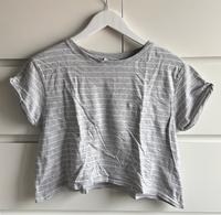 Tally Weijl T-Shirt Xs weit grau weiß gestreift basic Thüringen - Nordhausen Vorschau