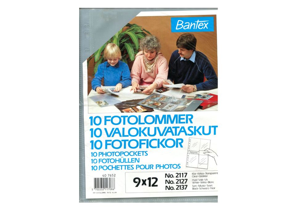 10 Bantex Fotohüllen Klarsicht 4-fach unterteilt - OVP in Norderstedt