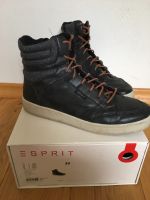 Esprit Bootie Gr. 39 anthrazit, Schnürung braun Niedersachsen - Quakenbrück Vorschau