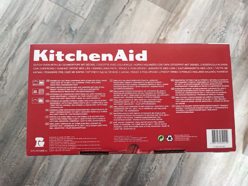 KitchenAid Schmortopf, 5,7l Inhalt, Neu - unbenutzt - OVP in Moers