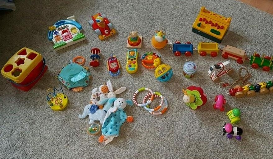 SET Babyspielzeug Haba Goki Fisher Price vtech in Ringsberg