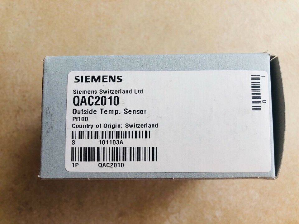 Siemens Außentemperatursensor QAC2010 „ neu und OVP " in Nittenau