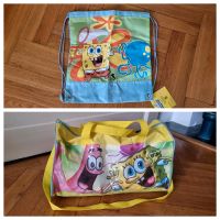 Spongebob Reisetasche Schuhbeutel Sportbeutel Sporttasche Berlin - Treptow Vorschau